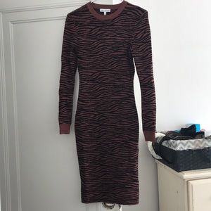 Express knit midi dress